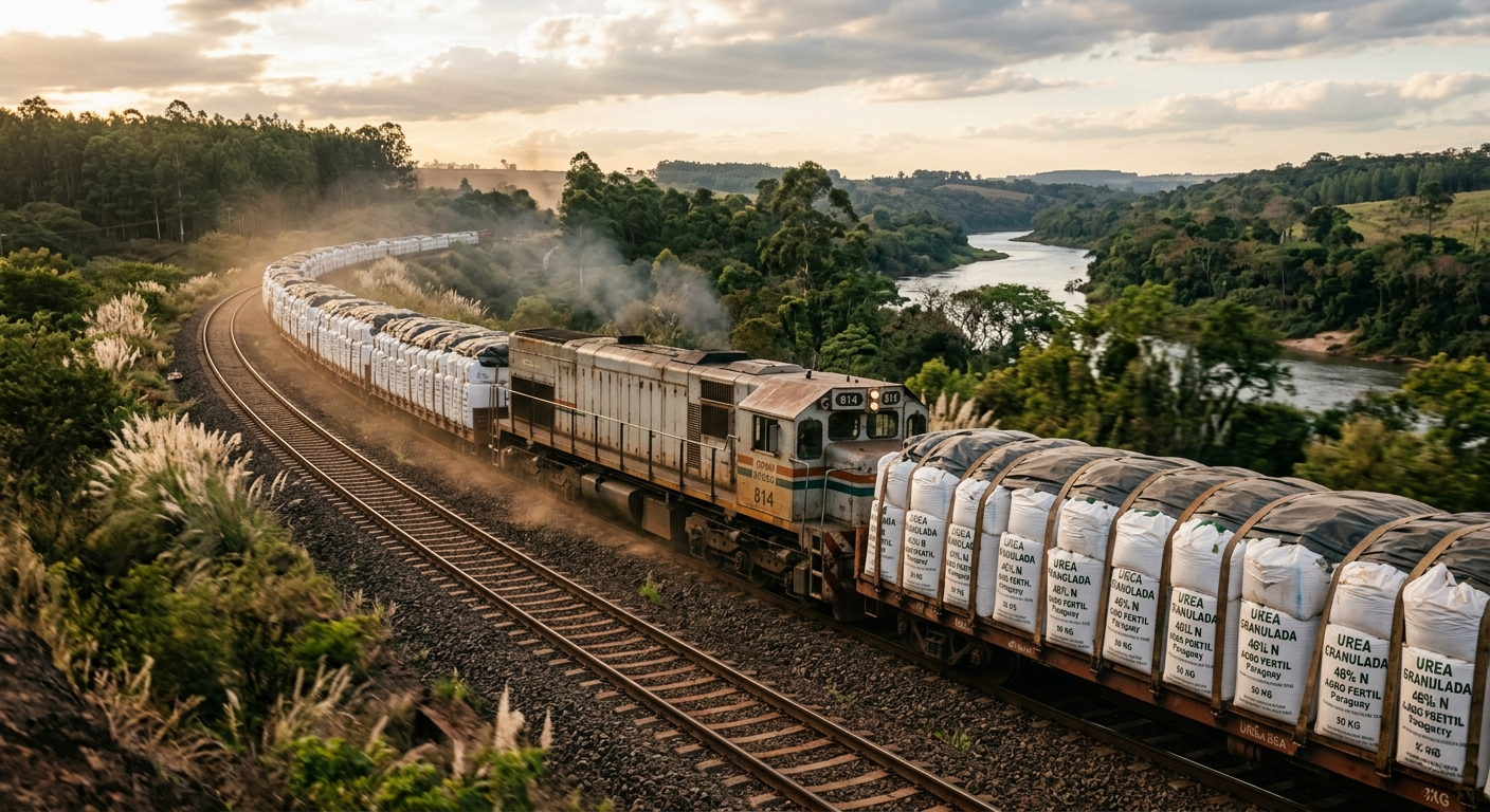 Transporte ferroviario de fertilizantes y commodities agrícolas